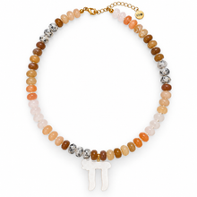 Load image into Gallery viewer, Luxury CHAI beads necklace white coral