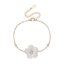 Load image into Gallery viewer, Flower bracelet gold