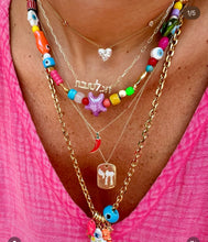 Load image into Gallery viewer, Lucky חי CHAI necklace tag