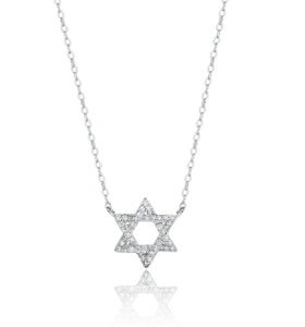 Maghen David necklace silver