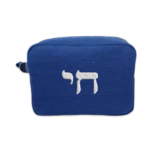 Large Pouch חי navy