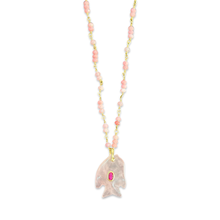 Load image into Gallery viewer, Necklace fantasy lucky fish pink
