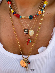 Maghen David Tag necklace