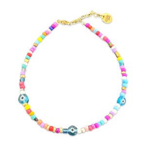 Lucky eyes anklet color