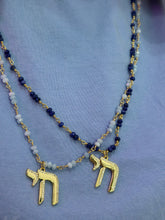 Load image into Gallery viewer, Lucky חי CHAI beads necklace long
