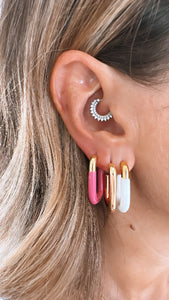 Maxi square earrings