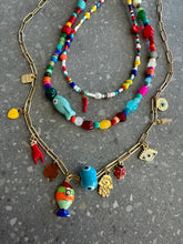 Load image into Gallery viewer, Beaded necklace Lucky horn