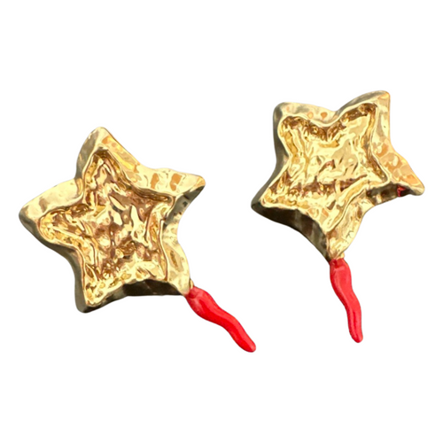 Maxi stars and pepper earrings