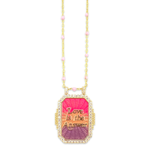 Load image into Gallery viewer, Necklace LOVE IS THE ANSWER