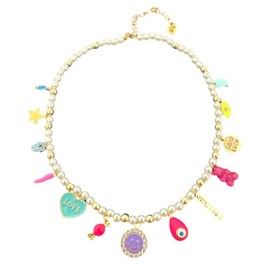 Collana summer con perle e Charms fantasia