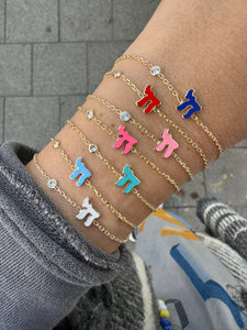 Lucky חי HAI bracelet mini color