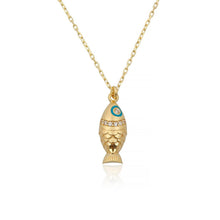 Load image into Gallery viewer, Lucky fish necklace