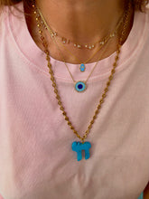 Load image into Gallery viewer, Luxury CHAI necklace turquoise stone