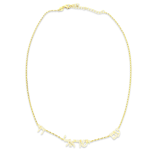 Necklace עם ישראל חי diam