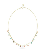 Load image into Gallery viewer, Mini lucky eyes necklace