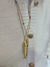 Load image into Gallery viewer, Midi lucky fish necklace beads
