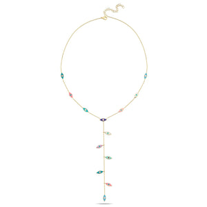 Lucky eyes necklace rosary