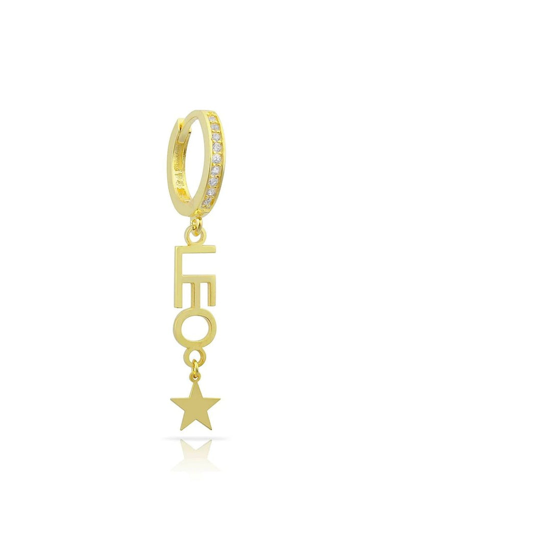 Personalized luxury name earring