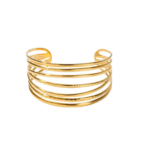 Lines bangle bracelet