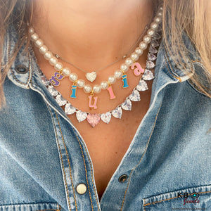 Collana di perle di perle personalizzate