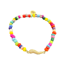Load image into Gallery viewer, Colorful beads lucky horn bracelet