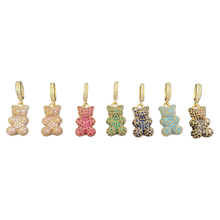 Load image into Gallery viewer, Charm teddy bear pave’