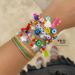 Mixed beads bracelet customized