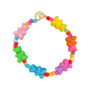 Gummy bears beads bracelet